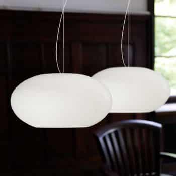 Casablanca Aih – závesná lampa 2-pl. biela lesklá - Image 2
