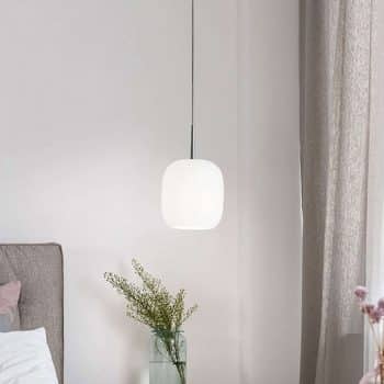 Casablanca Murea sklenená závesná lampa kábel