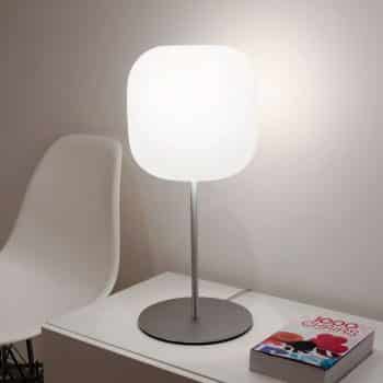 Casablanca Murea sklenená stolná lampa stmievač