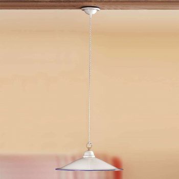 Závesná lampa PIATTO z keramiky 43 cm - Image 2