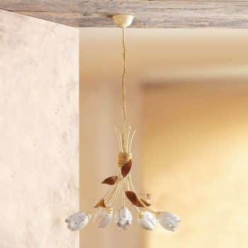 5-plameňová kvetinová závesná lampa TULIPANO - Image 2