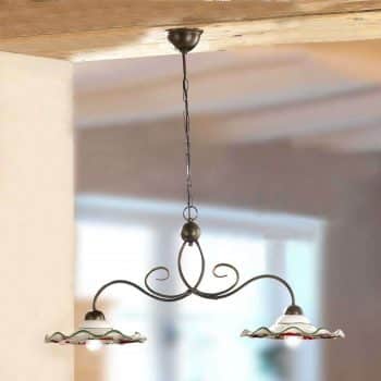 Závesná lampa ROSOLACCI keramické tienidlá 2pl. - Image 2