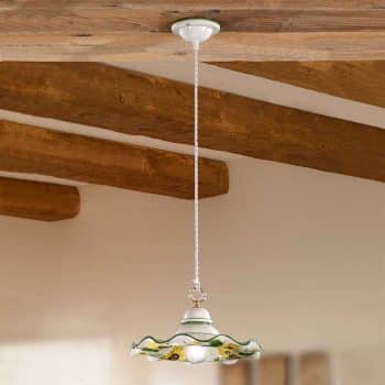 Závesná lampa GIRASOLA šarm vidieckeho domu 32 cm - Image 2