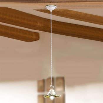 Malá závesná lampa GIRASOLA šarm vidieckeho domu - Image 2