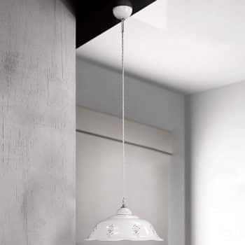 Závesná lampa Guiliano keramické tienidlo 36,5 cm - Image 2