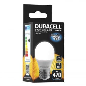 LED žiarovka mini Globe E27 P45 6 W 2 700 K matná - Image 2