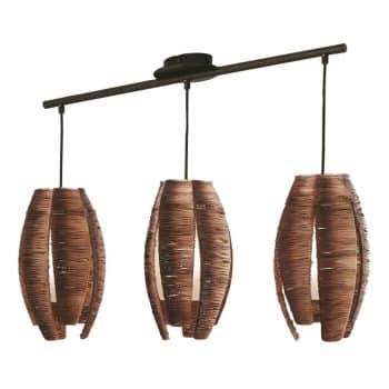 Troj-plameňová závesná lampa MONGU - Image 2