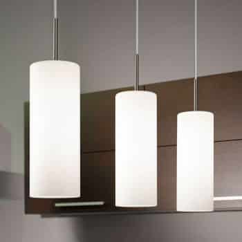 Závesná lampa Troy, 3-pl., biela - Image 2