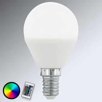 E14 4W 830 kvapková LED žiarovka matná RGB