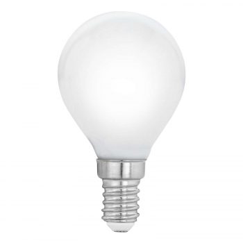 LED žiarovka E14 P45 4W teplá biela, matná