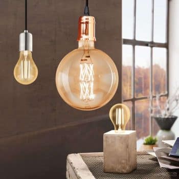 LED žiarovka E27 A75 4W 1 700 K zlatá stmievateľná - Image 2