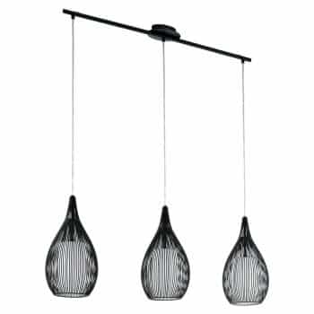 Závesná lampa Razoni v čiernej - Image 2