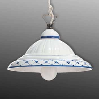 Keramická závesná lampa Firenze vidiecky štýl - Image 2