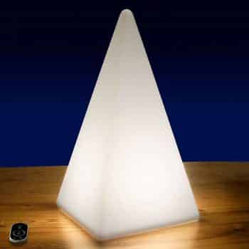 Vonkajšia dekoračná LED Pyramída s batériou 73 cm