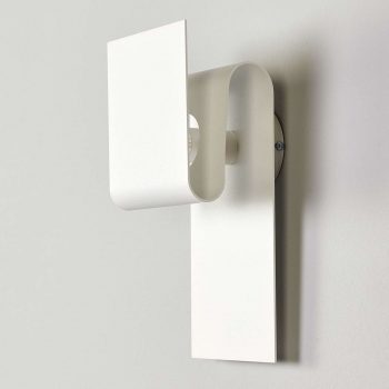 Escale Fold matné biele nástenné LED svietidlo - Image 2
