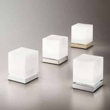 Dotykový stmievač – stolná lampa LED Brenta, zlatá - Image 2