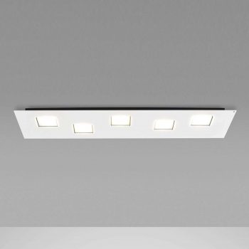 Fabbian Quarter biele stropné LED svetlo 5-pl. - Image 2
