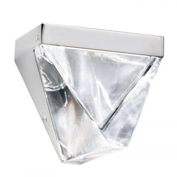 Fabbian Tripla krištáľové nástenné LED hliník - Image 2