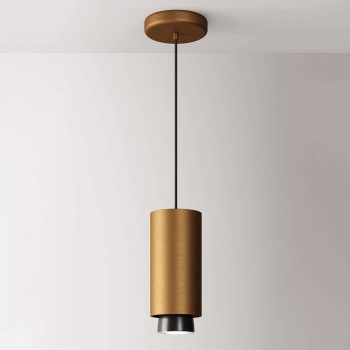 Fabbian Claque LED závesné svietidlo 20 cm bronz - Image 2