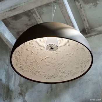 FLOS Skygarden 2 závesné lampy hrdzavohnedé