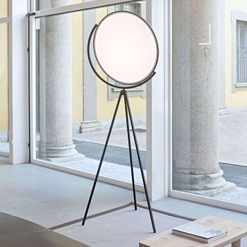 FLOS Superloon čierna dizajnérska LED lampa - Image 2
