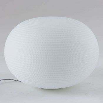 Fontana Arte Bianca sklenená stolná lampa 50 cm - Image 2