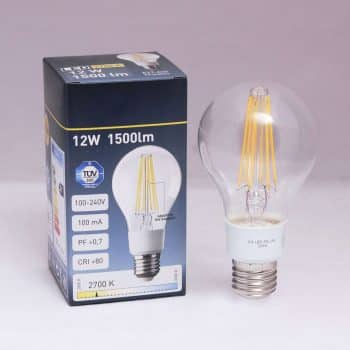 E27 12 W 827 LED filament žiarovka - Image 2