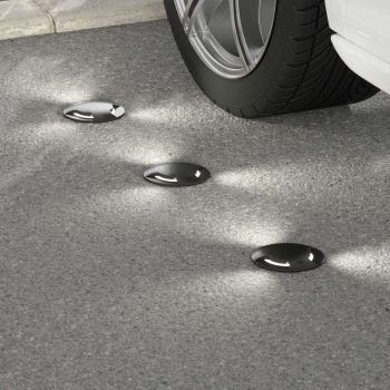 Zapustené podlahové LED svetlo Ceci 120-2 L čierne - Image 2