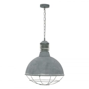 Závesná lampa Vicenza betónový vzhľad - Image 2