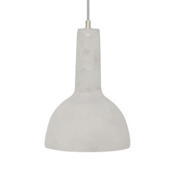 Závesná lampa Tazza betónové tienidlo