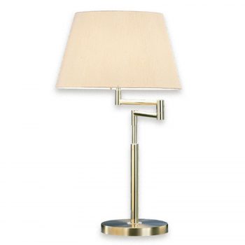 Stolná lampa LORD MINI, matná mosadz