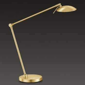 Stmievateľná stolná LED lampa Beatrice mosadz - Image 2