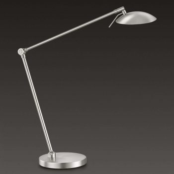 Stmievateľná stolná LED lampa Beatrice matný nikel - Image 2