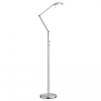LED lampa na čítanie Carl s otočným stmievačom