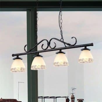 Starožitná závesná lampa ROMA
