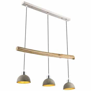 3-plameňová závesná lampa Jebel betónové tienidlá - Image 2
