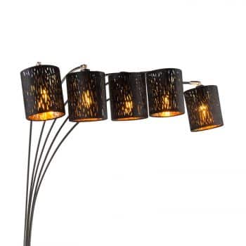 Stojaca lampa Tuxon, 5-plameňová - Image 2