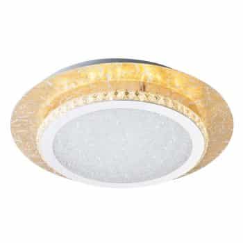 LED svietidlo Tilo v zlatej stmievateľné 3000K 18W - Image 2