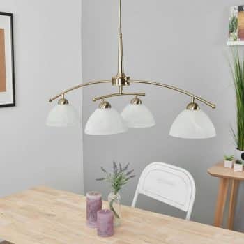 Závesná lampa PIHLA v starožitnej mosadzi - Image 2
