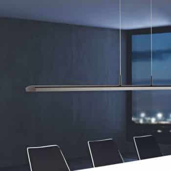 Holtkötter Alpha závesné LED 160 cm platina