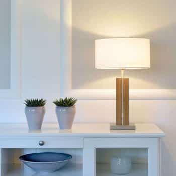 SrdceKrv Dana stolná lampa olejovaný dub 56 cm - Image 2