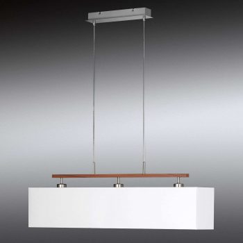 Závesná lampa Casta látkové tienidlo, biela - Image 2