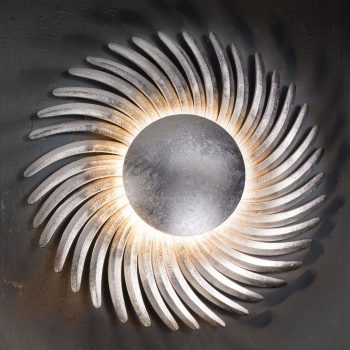 Plátkovým striebrom obložené LED svetlo Shine LED