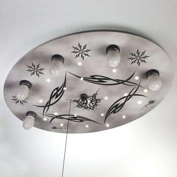 Stropné svietidlo Gothik diódy LED a modul Alexa