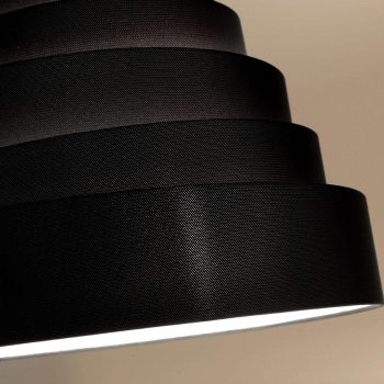 Závesná lampa Babel s čiernym tienidlom na lampu - Image 2