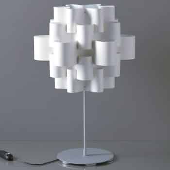 Stolná lampa Sun od dizajnéra, biela