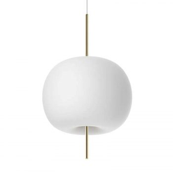 Kundalini Kushi závesné LED svietidlo mosadz 33 cm - Image 2