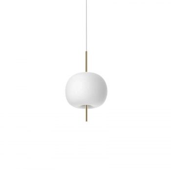 Kundalini Kushi závesné LED svietidlo mosadz 16cm - Image 2