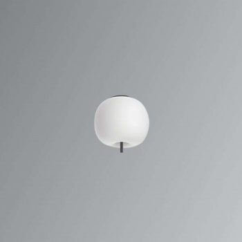 Kundalini Kushi – stropné LED svietidlo čierne - Image 2