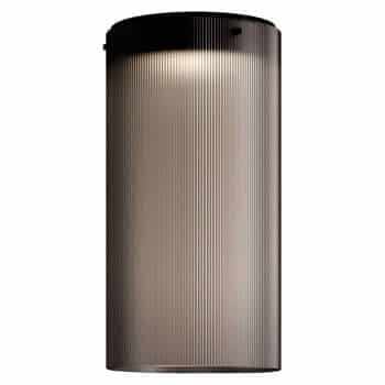 Kundalini Giass stropné LED svietidlo Ø 25 cm sivé